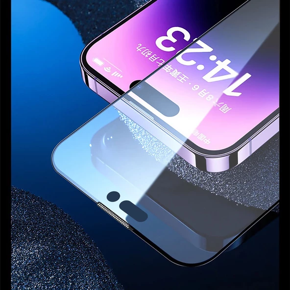 Vendas iPhone XS Max Uyumlu Matte Warrior Screen Hardness Temperli Mat Cam Ekran Koruyucu - 8