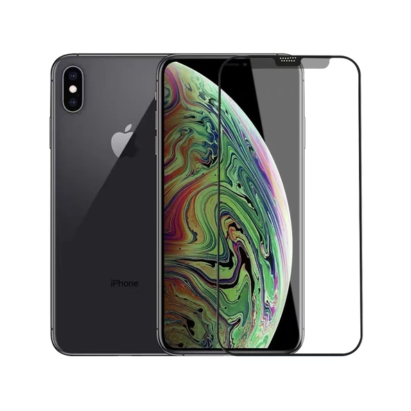 Vendas iPhone XS Max Uyumlu Matte Warrior Screen Hardness Temperli Mat Cam Ekran Koruyucu - 12