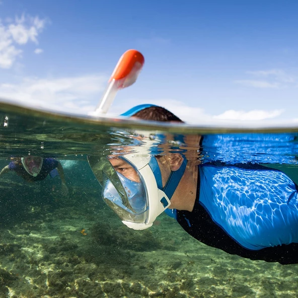 Tam Yüz Maske Ve Şnorkel Sistemi - 5