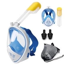 Tam Yüz Maske Ve Şnorkel Sistemi