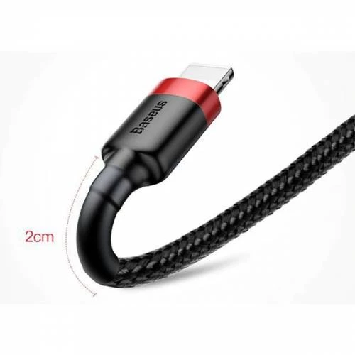 Baseus Cafule İPhone 14-13 12- 11 Usb Şarj Kablosu 1metre - 2