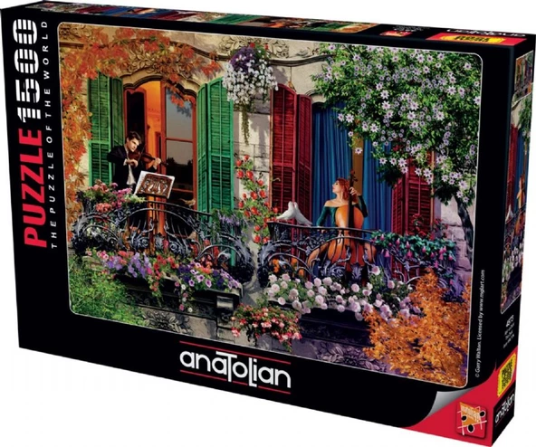 Anatolian 1500 Parça Aşk ve Düet Puzzle - Garry Walton - Resim 2