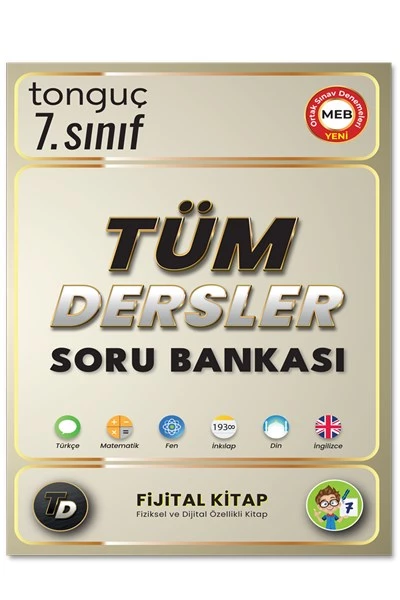 7. Sınıf Tüm Dersler Soru Bankası - Tonguç Yayınları