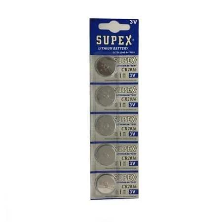 Supex Cr2016 3V Lityum 5Li Blister Pil - 1