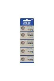Supex CR1632-C5 3V Lityum Düğme Pil 5'li Paket
