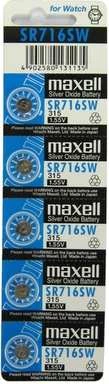 Maxell Sr-716Sw-315 10lu Paket Pil