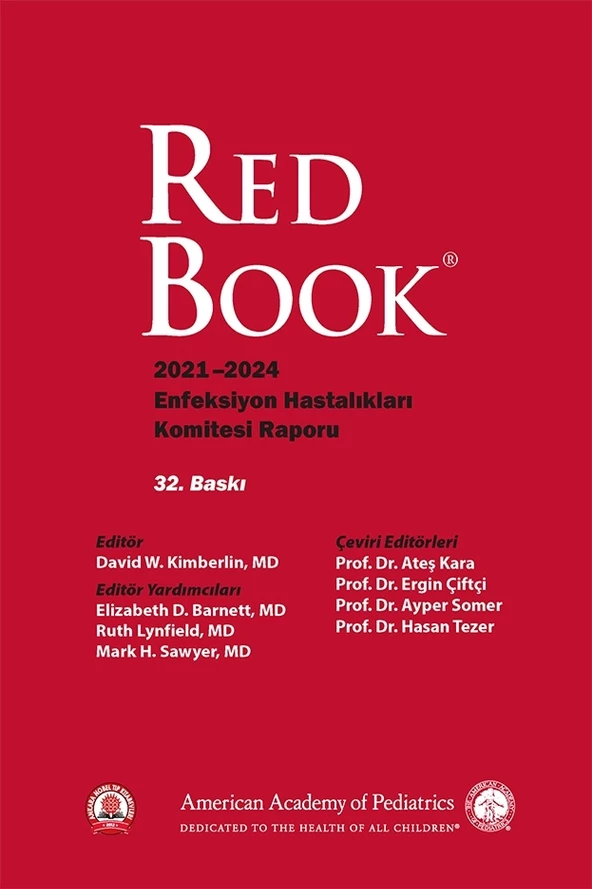 Redbook: 2021 - 2024 Enfeksiyon Hastalıkları Komitesi Raporu ürün görseli