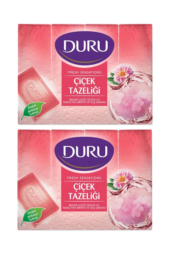 Duru Fresh Sensations Çiçek Tazeliği Duş Sabunu 600 Gr X 2 Paket