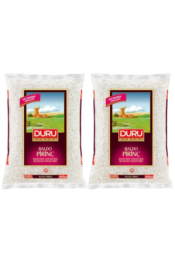 Duru Baldo Pirinç 2000 Gr X 2 Adet