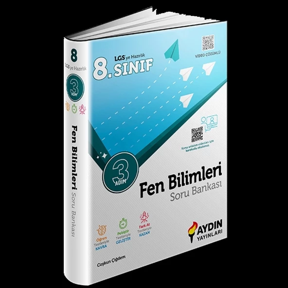 8. Sınıf Fen Bilimleri Üç Adım Soru Bankası