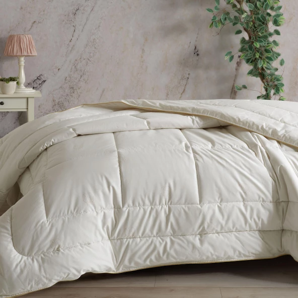 Soley | Feelwool | Doğal Yünlü 195 x 215 Çift Kişilik Yorgan