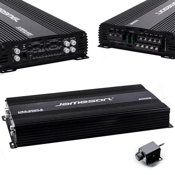 JAMESON USA-5000.5 OTO ANFİ 5000W 5 KANAL BASS KONTROL