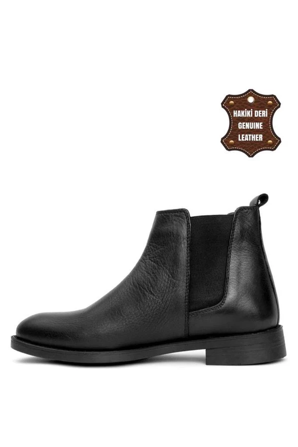 MARCOMEN 03838 LASTİKLİ STYLISH DERİ ERKEK CHELSİ BOT - 2