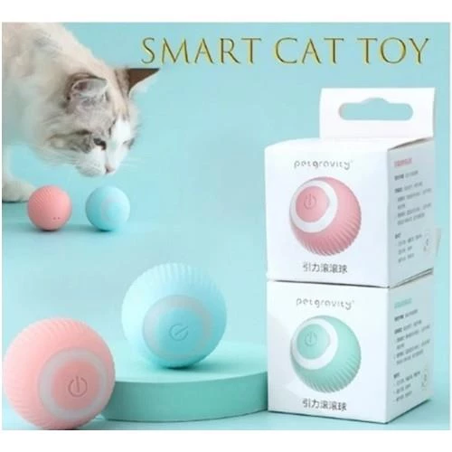 ŞARJLI İNTERACTİVE KEDİ OYUN TOPU