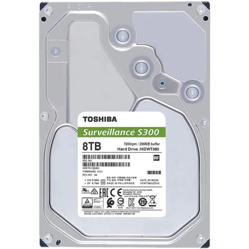 Toshiba 3,5" S300 PRO 8TB 256MB HDWT380UZSVA