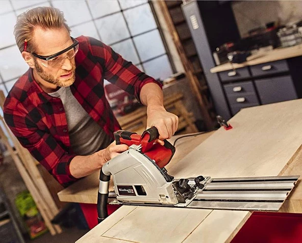 Einhell 4502118 Daire Testere için Alüminyum Kılavuz Rayı 2x1000 mm - 4