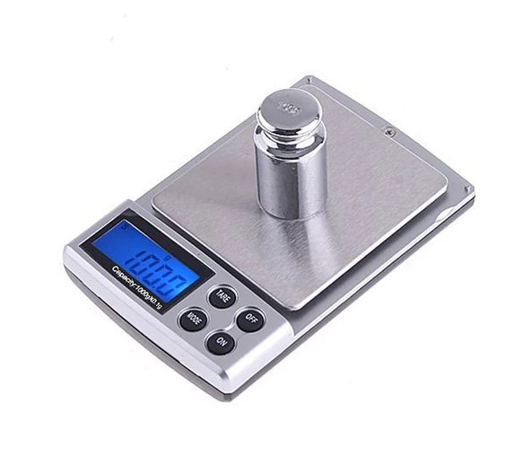 AEK-Tech Mini Dijital Hassas Terazi 1000g 0.1g - 6