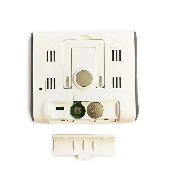 Diwu DC102 İç Mekan  Termometre Nem Ölçer Saat 5 Yıl Garantili - 5