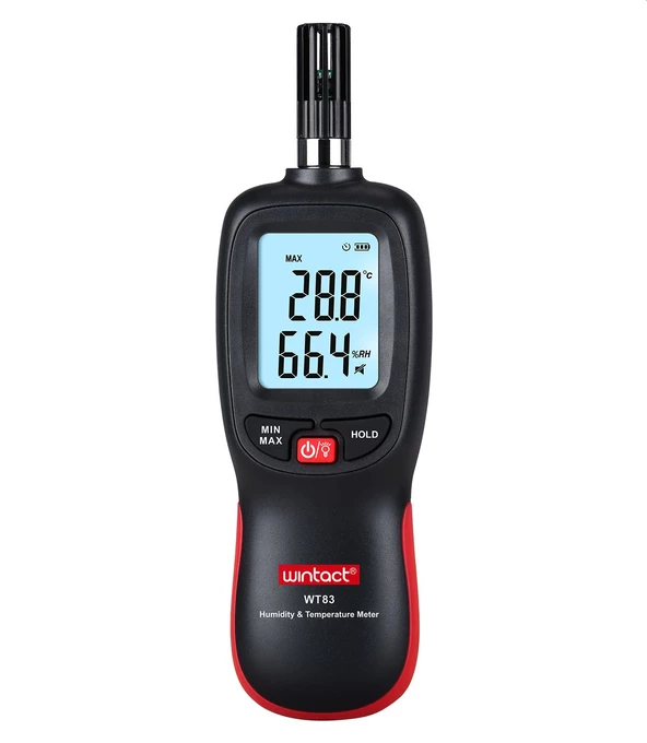 WINTACT WT83 Nem ve Sıcaklık Ölçer Yüksek Hassasiyet