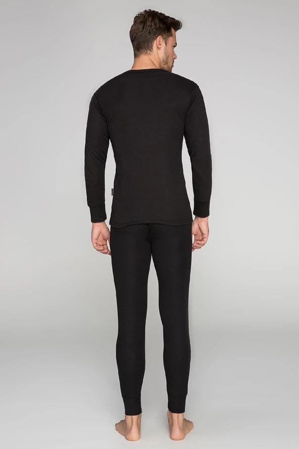Thermoform Heavy Unisex Termal İçlik Seti Siyah - 6