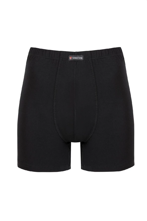 Thermoform Bambu Erkek Şort Siyah - 4