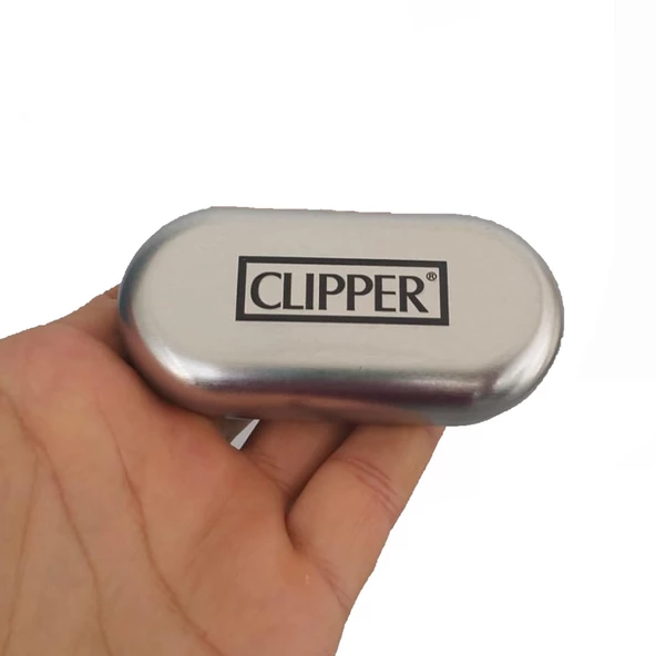 Kutulu Gazlı Metal Gövde Clipper Çakmak - 6