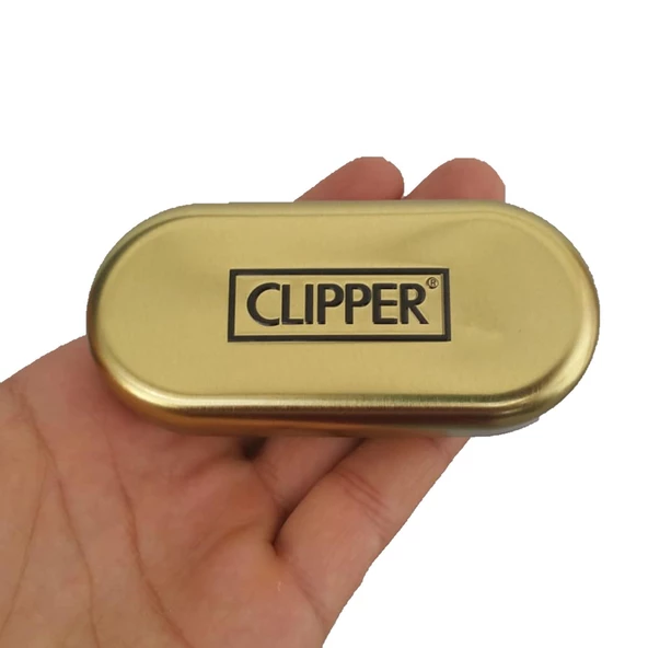 Kutulu Gazlı Metal Gövde Clipper Çakmak - 5