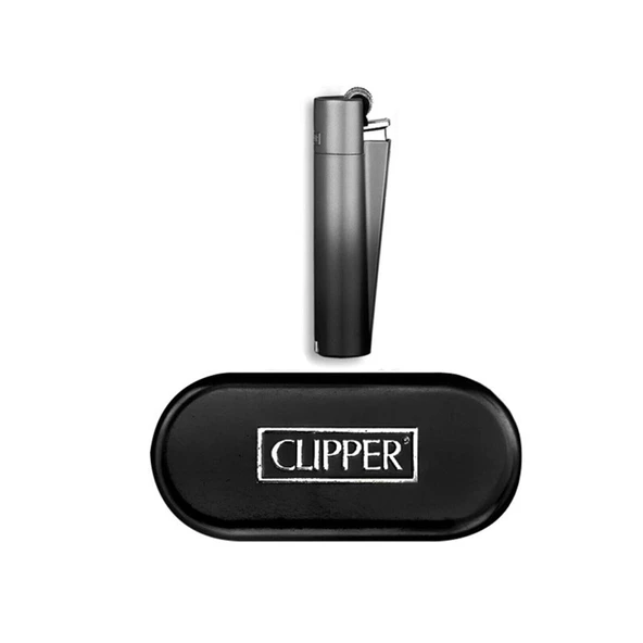 Kutulu Gazlı Metal Gövde Clipper Çakmak - 8