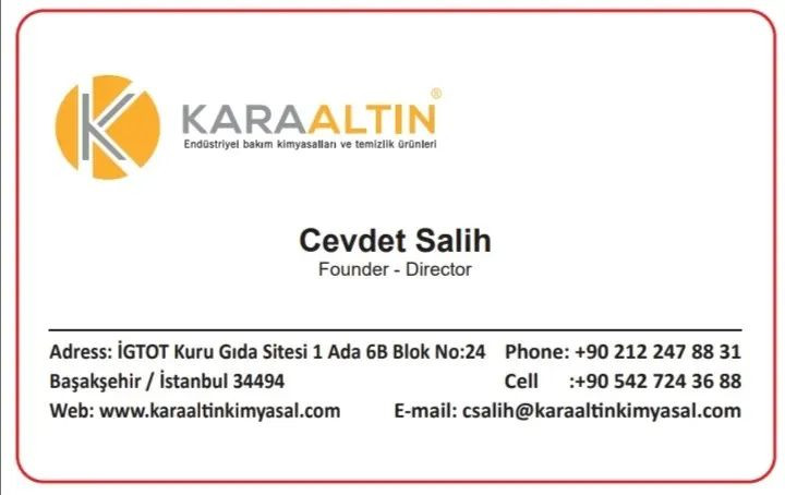 KARAALTIN KİMYASAL